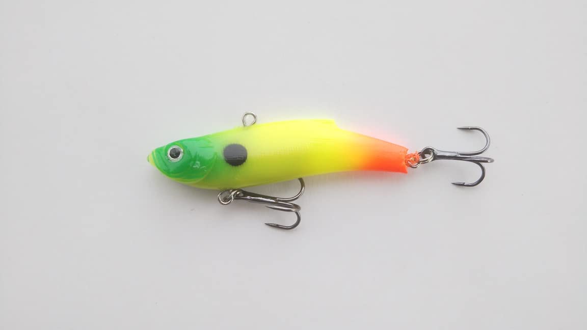 Amazon.co.jp: ソフト バイブレーション 5色 セット 7cm 17g